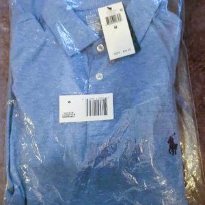 NWT RALPH LAUREN THREE- BUTTON  POLO